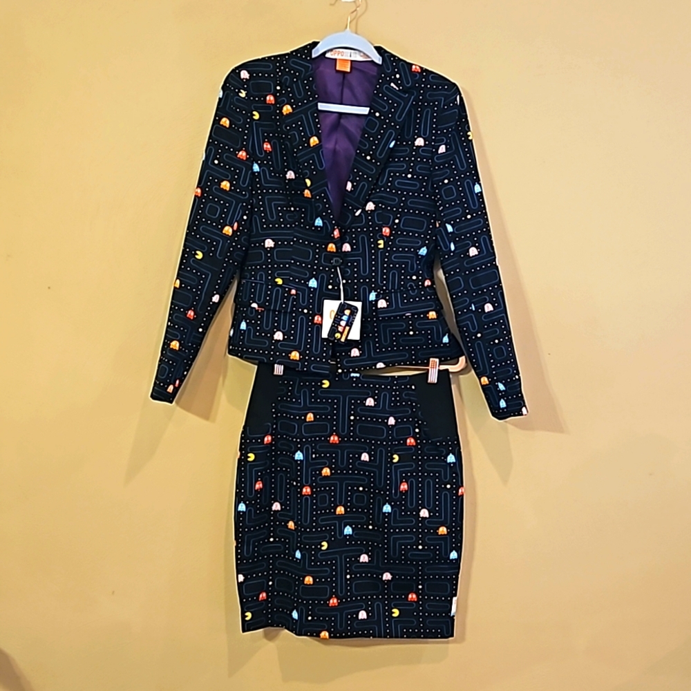 OppoSuits Womens Pacman Retro 80s Suit